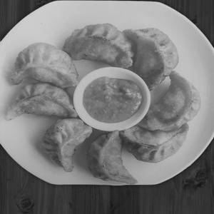 Chicken momos fried