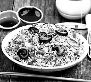 Mushroom Fried Rice