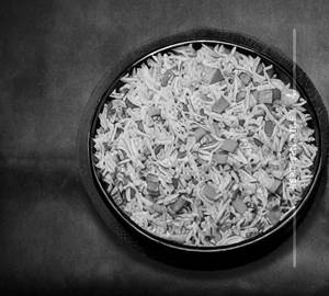 Veg garlic fried rice