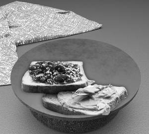 Bread butter jam