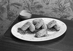 Palak Cheese Kadak Kabab