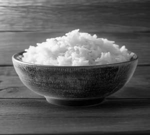 Plain rice steam