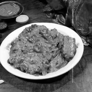 Green cheese bhaji [full]