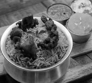 Chicken 65 briyani