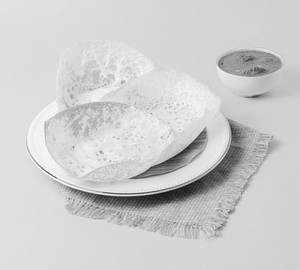 3pc Appam Chicken Curry Combo
