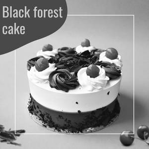 Black Forest Cake 1/2 Kg