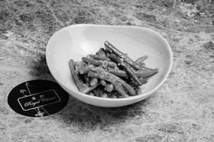French Beans With Burnt Garlic