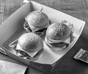 Select any 3 Mini Burgers (Newly Launched)