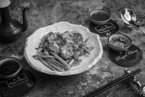 Silken Tofu & Asparagus Soya Chilli