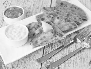 Aloo Pyaz Paratha