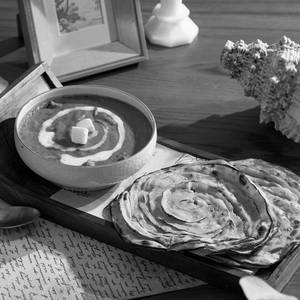 Paneer Makhni With Lachha Paratha