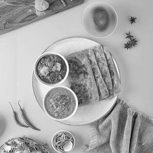 Kadhai Paneer & Dal Fry Thali for one