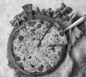 Margherita Thin Crust Pizza
