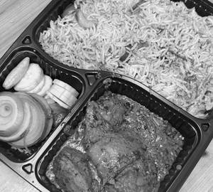 Veg Fried Rice+ Kashmiri Aloo Dum+ Salad