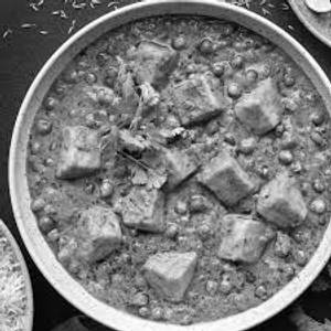 Matar paneer