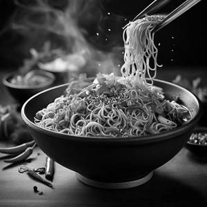 Veg Hakka Noodles