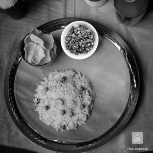 Lemon Variety Rice 450 Ml + Veg 250 Ml + Fryums + Pickle
