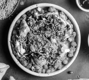 Paneer Cutlet Chaat