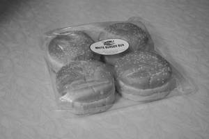 Brown Burger Bun [4 Pieces]