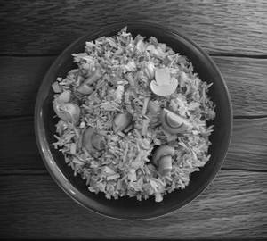 Mushroom fried rice