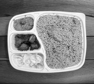 Chicken Biryani Combo 4-Compartment Meal Tray