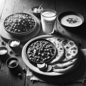Chana masala  combo