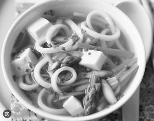 Vegetable Clear Noodles Soup