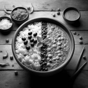 Desi dal tadka rice bowl