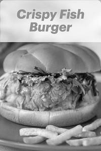 Crispy Fish Burger