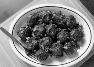Vegetable Manchurian Dry