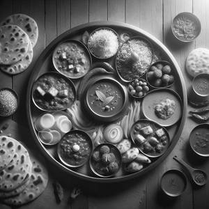 Food pack punjabi thali