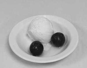 Gulab Jamun With Ice Cream