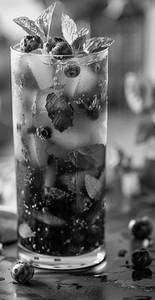 Blue Berry Mojito