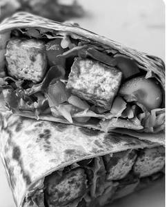 Fried Paneer Wrap