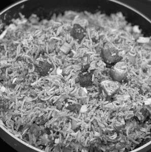 Veg Mutton Fried Rice