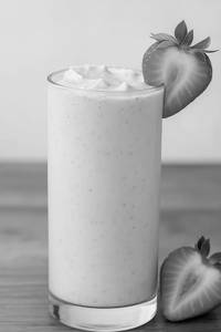 Starwberry milk shake