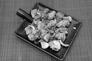 Garlic Chicken Boneless Dry