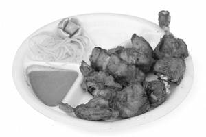 Fried Chicken With Bones