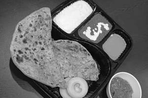 Aloo Paratha Makhani Meal