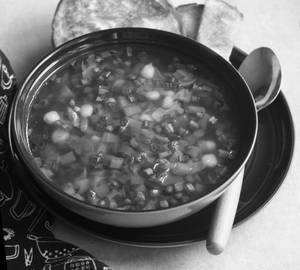 Veg clear soup