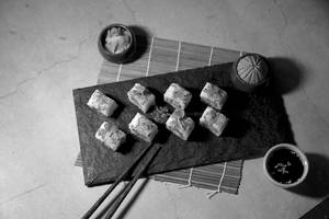 Chilli Paneer Sushi