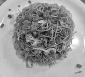 Chicken noodles