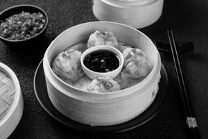 Seafood Dumpling With Ginger & Chilli Oil