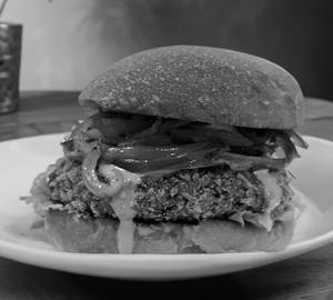Chicken burger without cheese