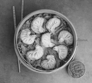 Chicken Steam Momos (8Pcs)