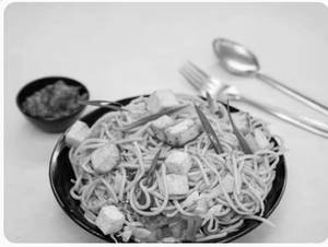 Paneer Hakka Noodles