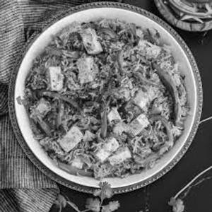 Paneer biryani                                         