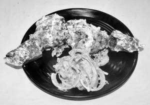 Stuffed Tangdi Kabab