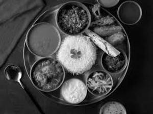 Mushroom Thali