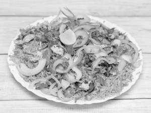 Onion Tomato Fried Rice